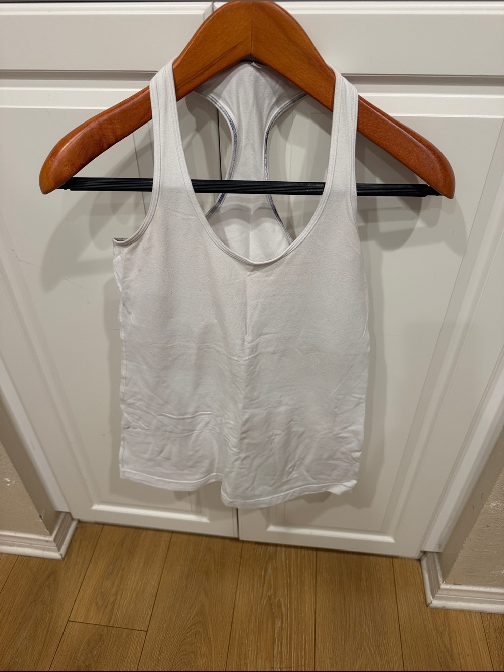 lululemon athletica White Racerback Athletic Tank